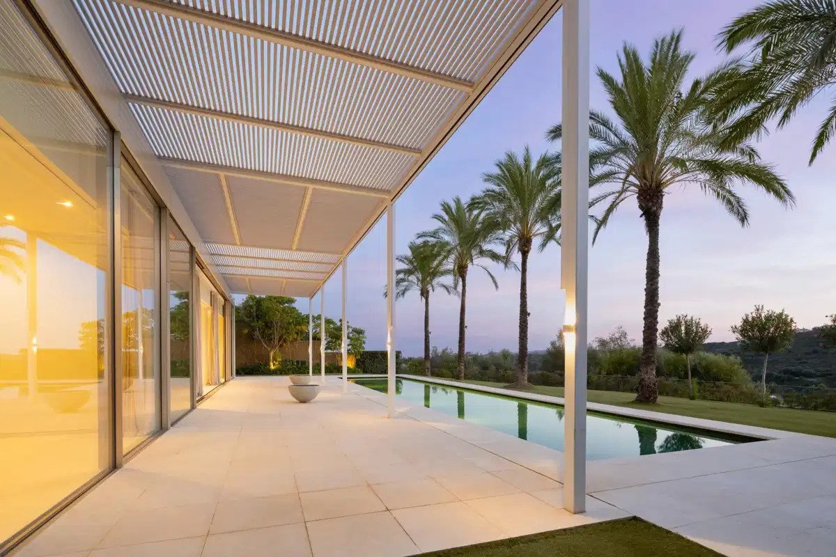 4-Schlafzimmer, 4-Badezimmer Luxusvilla mit Golf- und Meerblick in Finca Cortesín, Casares
