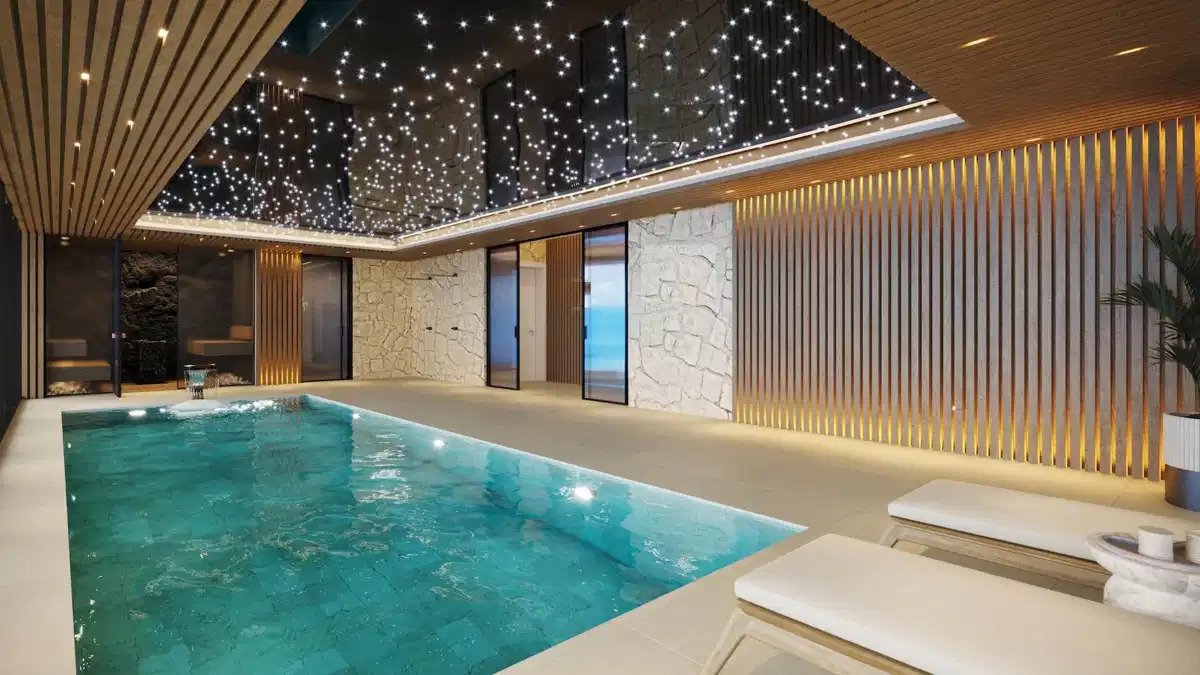 3-Zimmer, 2-Bad Luxus Erdgeschosswohnung mit Meerblick in Estepona