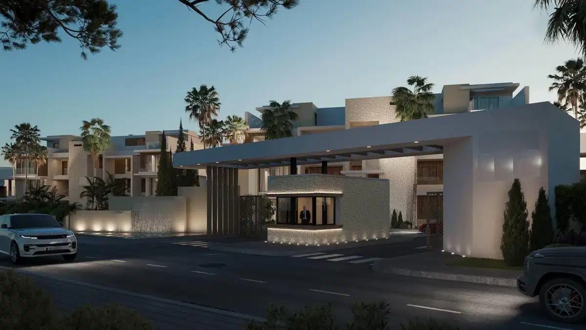 3-Zimmer, 2-Bad-Penthouse mit Panoramablick auf das Meer in Estepona