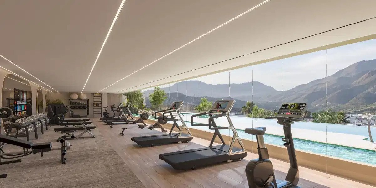 Penthouse mit 1 Schlafzimmer und 1 Badezimmer mit Meer- und Bergblick in Estepona