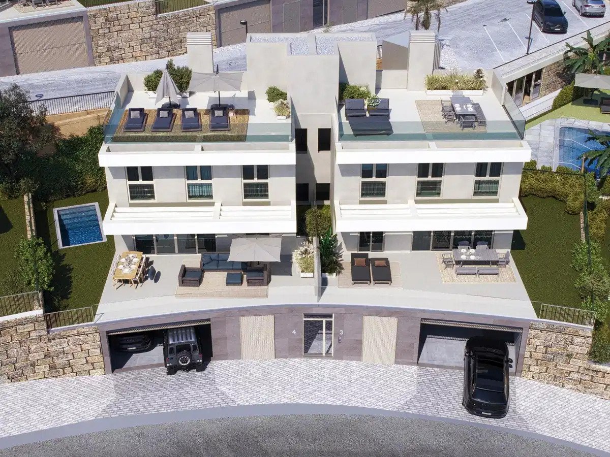 4-Zimmer, 2-Badewannen exklusive Villen in Calanova Golf, Costa del Sol