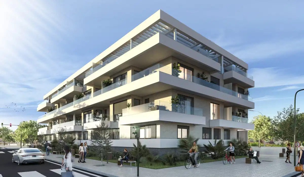 1-Zimmer, 1-Bad Erdgeschosswohnung 100 m vom Meer in Rincon de la Victoria