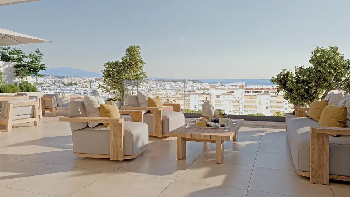 3-Zimmer, 2-Bad-Wohnung mit Wellness-Einrichtungen und umweltfreundlichem Design in Estepona