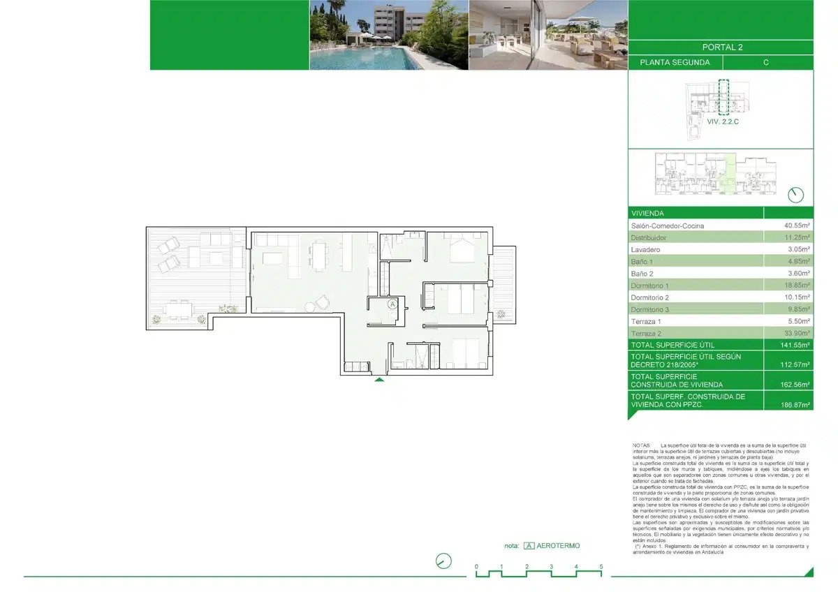 3-Zimmer, 2-Bad-Wohnung mit Wellness-Einrichtungen und umweltfreundlichem Design in Estepona