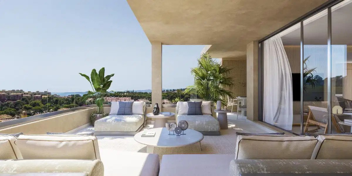 2-Zimmer, 2-Bad Luxuswohnungen am Torrequebrada Golf, Benalmádena