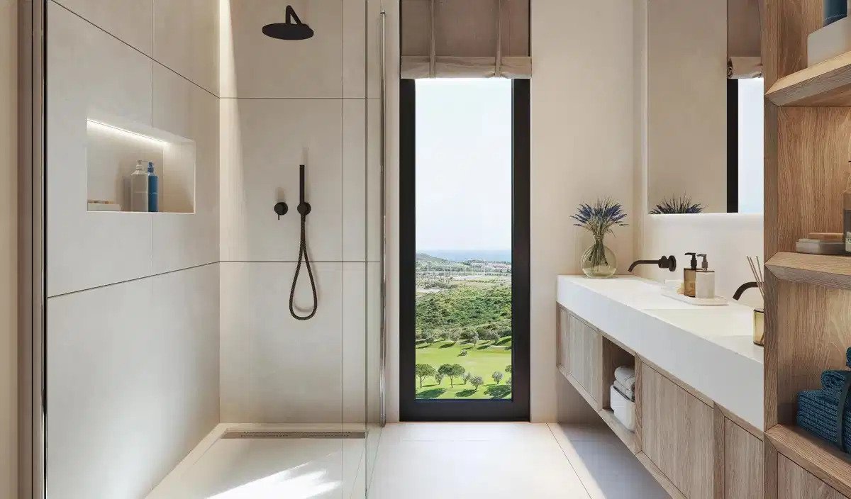 4-Zimmer, 4-Bad-Penthouse mit Panoramablick auf Meer, Berge und Golf in Cerrado del Águila Golf, Mijas