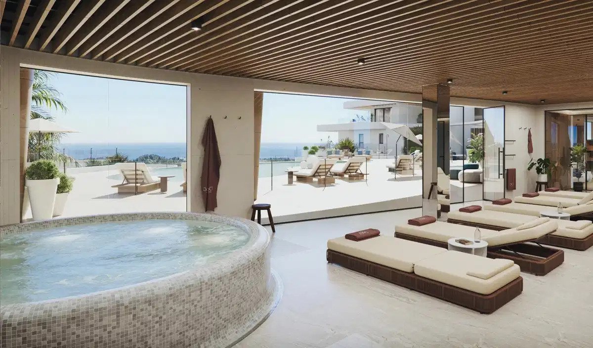 4-Zimmer, 4-Bad-Penthouse mit Panoramablick auf Meer, Berge und Golf in Cerrado del Águila Golf, Mijas