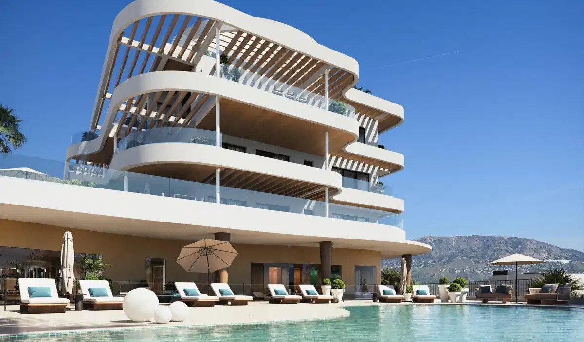 3-Zimmer, 3-Bad Luxus Erdgeschosswohnung mit Meer- und Golfblick in Cerrado del Águila, Mijas