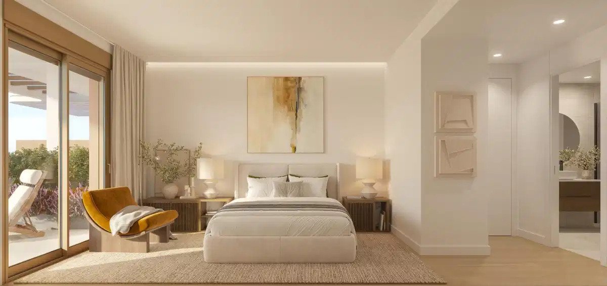 3-Zimmer, 2-Bad Wohnung im Erdgeschoss mit Meerblick in Torremolinos