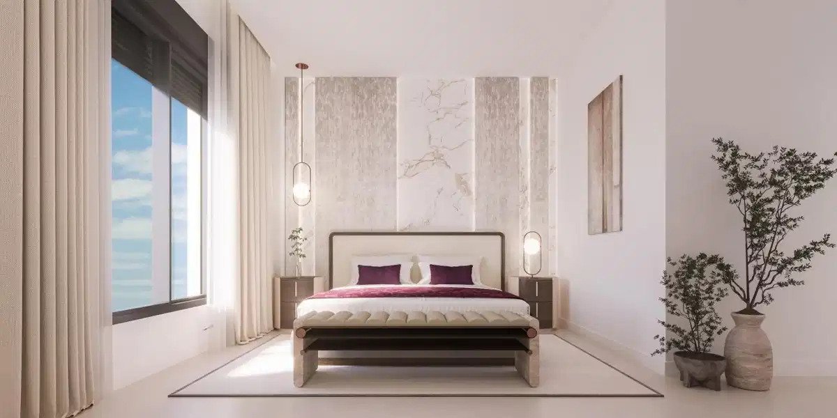 3-Zimmer, 2-Bad Wohnung im Erdgeschoss mit Meerblick in Estepona