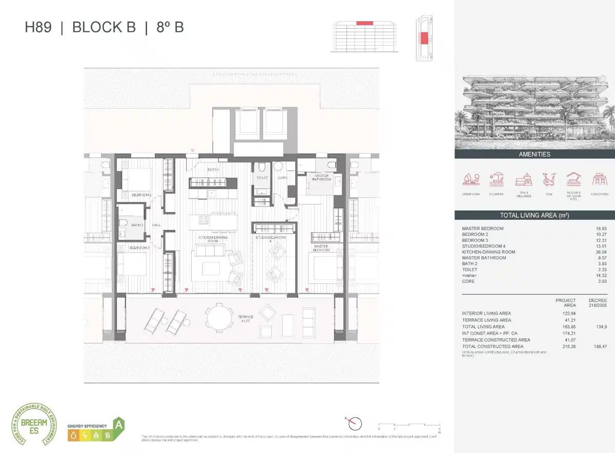 4-Zimmer, 2-Bad Penthouse mit großzügigen Terrassen und Resort-Style-Annehmlichkeiten in Fuengirola