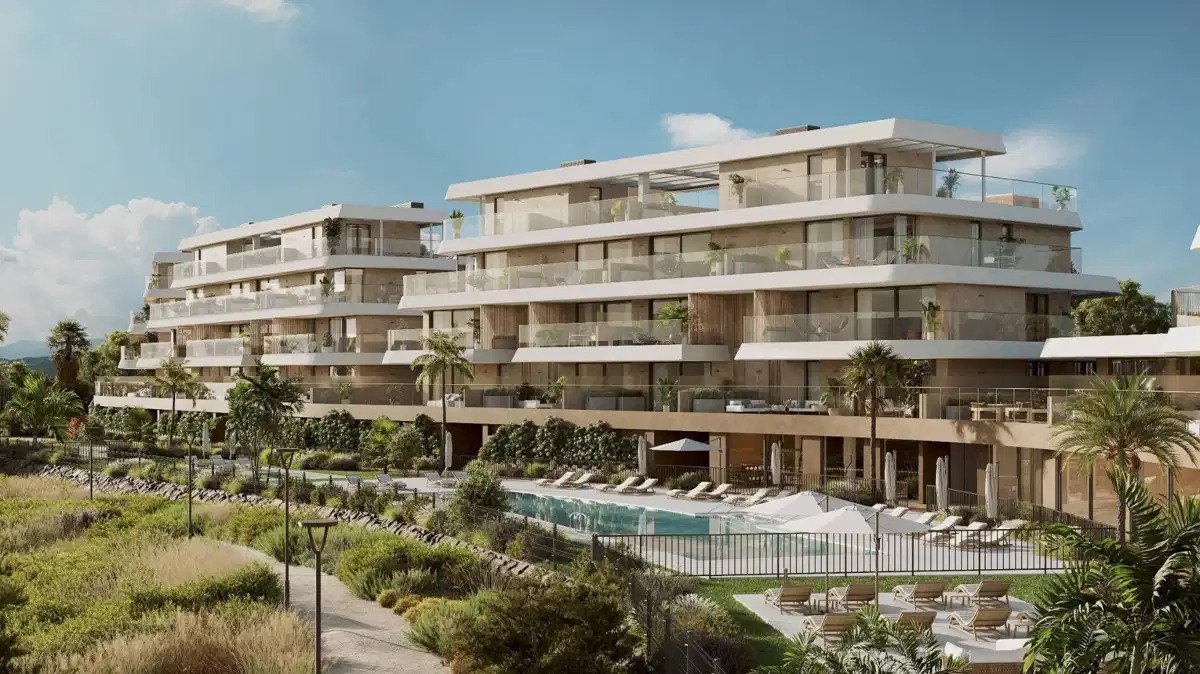 3-Zimmer, 3-Bad Wohnung in Buenas Noches, Estepona – Moderner Komplex mit Premium-Annehmlichkeiten