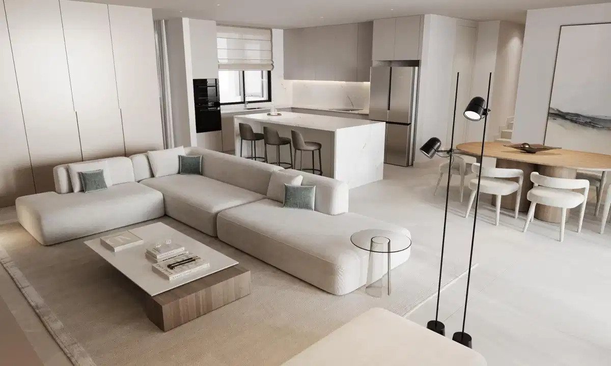 4-Zimmer, 4-Bad-Penthouse mit Panoramablick auf das Meer und luxuriösen Annehmlichkeiten in der Nähe von Estepona
