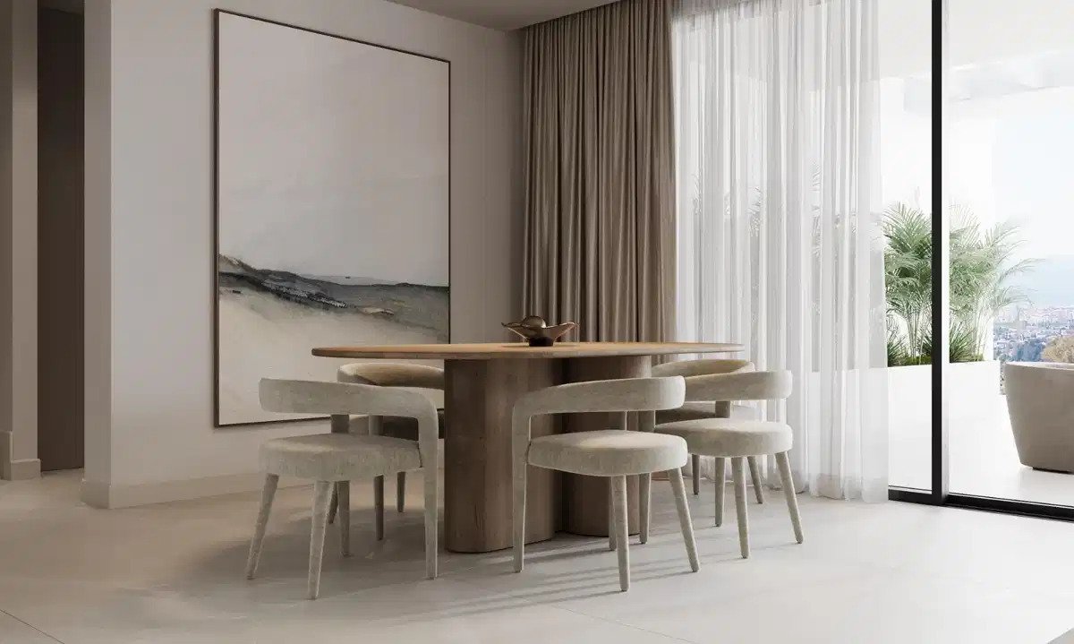 4-Zimmer, 4-Bad-Penthouse mit Panoramablick auf das Meer und luxuriösen Annehmlichkeiten in der Nähe von Estepona