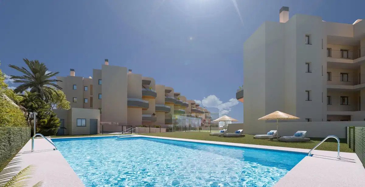 3-Zimmer, 2-Bad Wohnung mit Meerblick und modernen Annehmlichkeiten in Torrox Costa