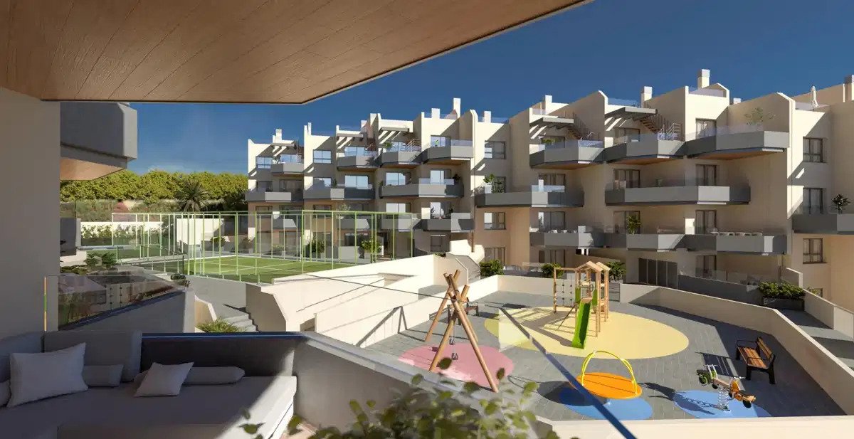 3-Zimmer, 2-Bad Wohnung mit Meerblick und modernen Annehmlichkeiten in Torrox Costa