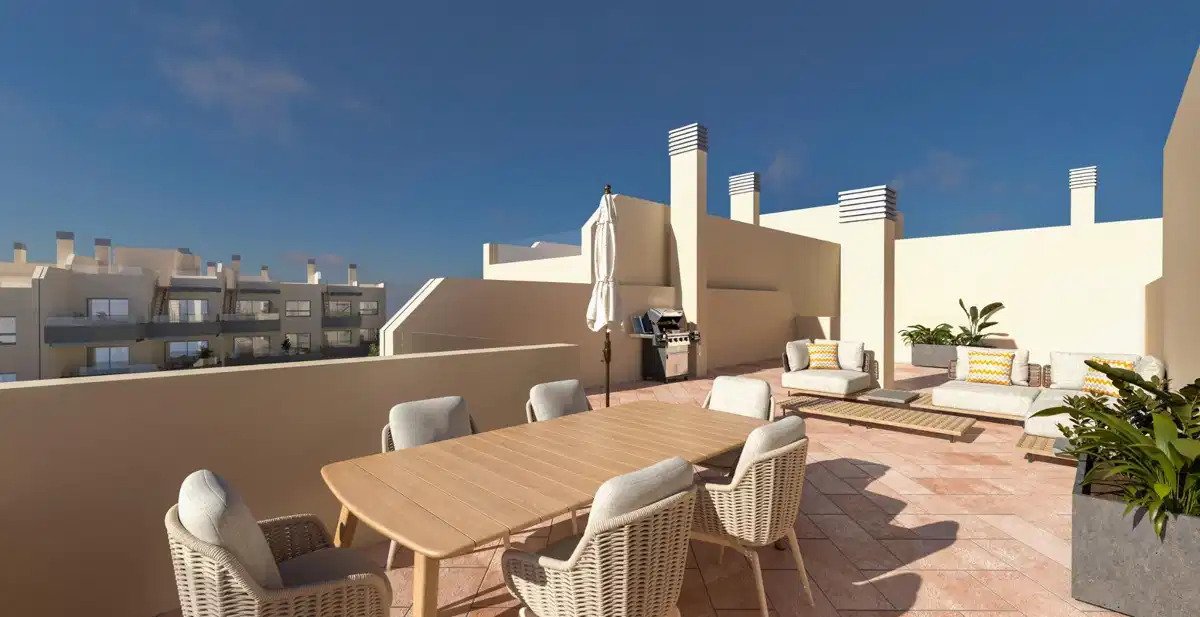 3-Zimmer, 2-Bad Wohnung mit Meerblick und modernen Annehmlichkeiten in Torrox Costa