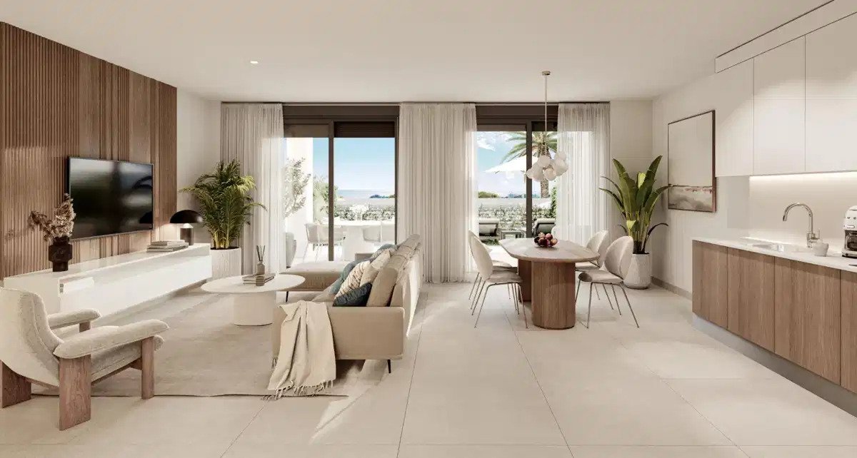 3-Zimmer, 2-Bad Penthouse mit Meerblick und Zugang zum Clubhaus in Cancelada, Estepona