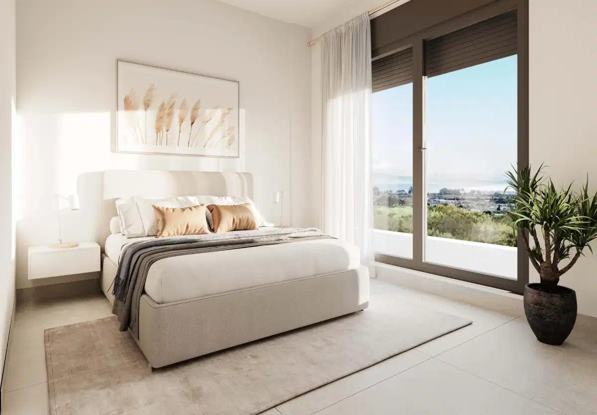 3-Zimmer, 2-Bad Penthouse mit Meerblick und Zugang zum Clubhaus in Cancelada, Estepona