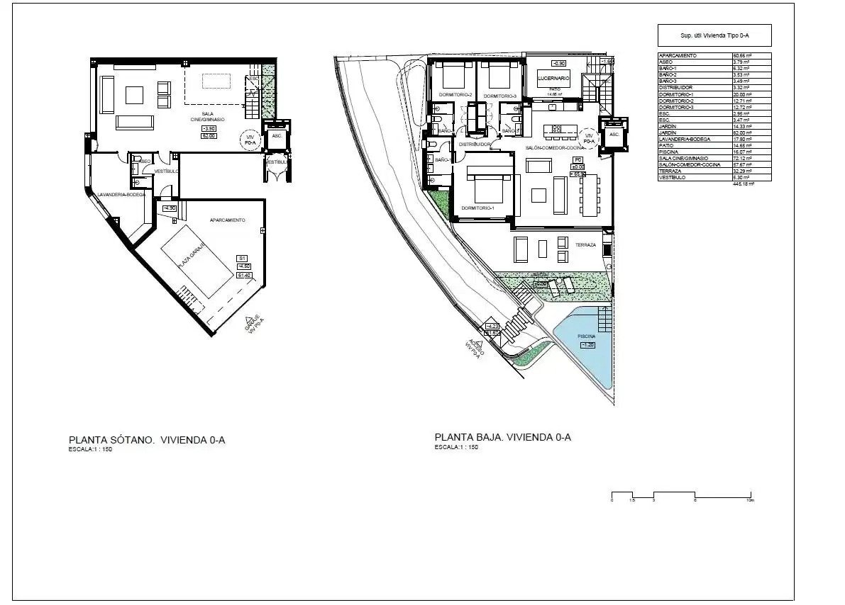 3-Zimmer, 2-Bad Wohnung im Erdgeschoss mit Panoramablick auf das Meer in Cabopino
