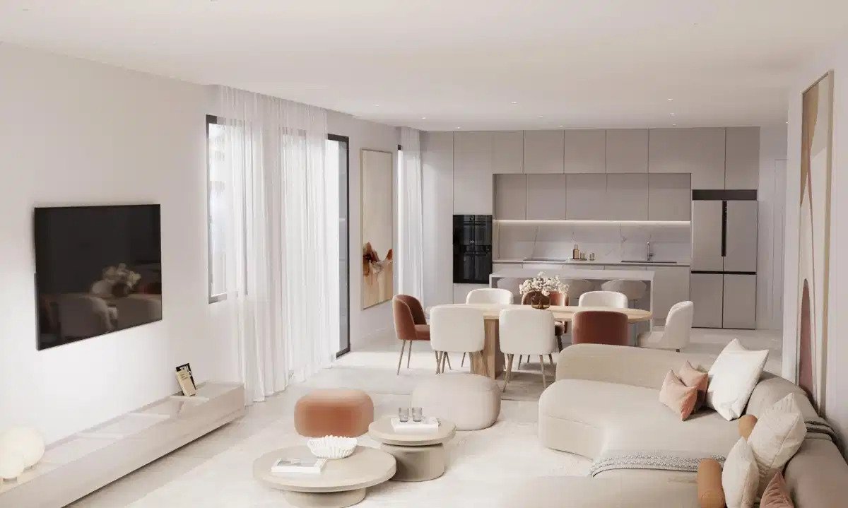 3-Zimmer, 2-Bad Wohnung im Erdgeschoss mit Meerblick und Sicherheit in der Nähe von Estepona