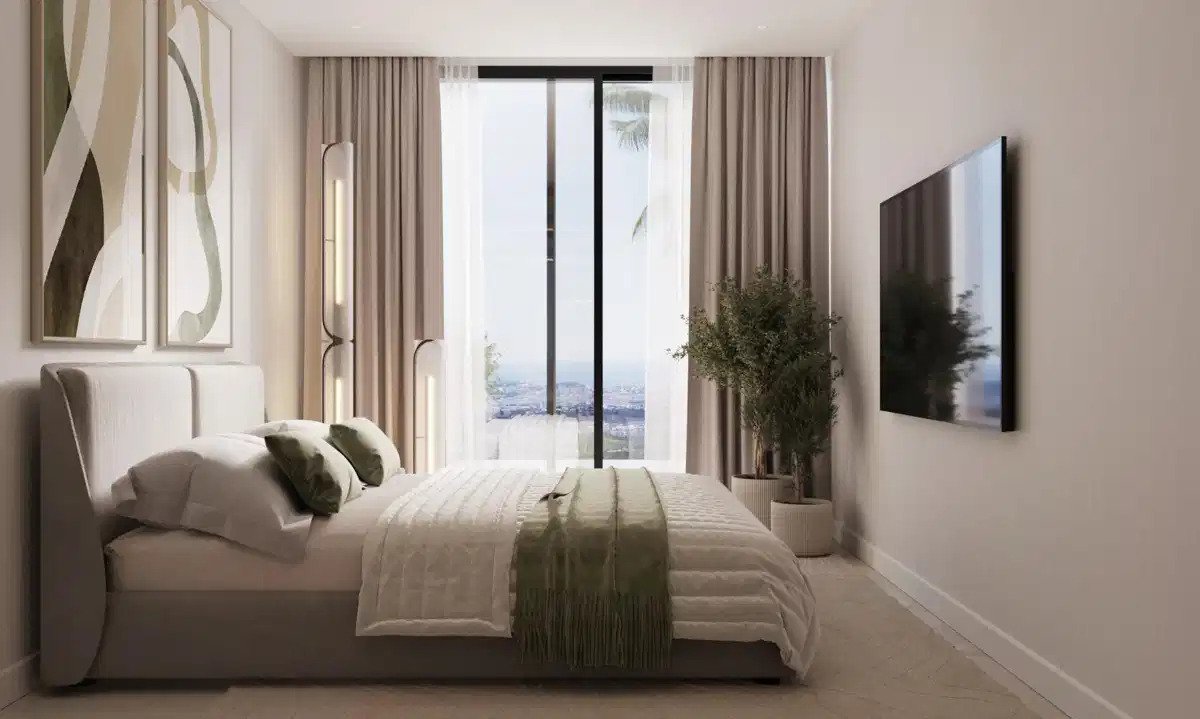 3-Zimmer, 2-Bad Wohnung im Erdgeschoss mit Meerblick und Sicherheit in der Nähe von Estepona