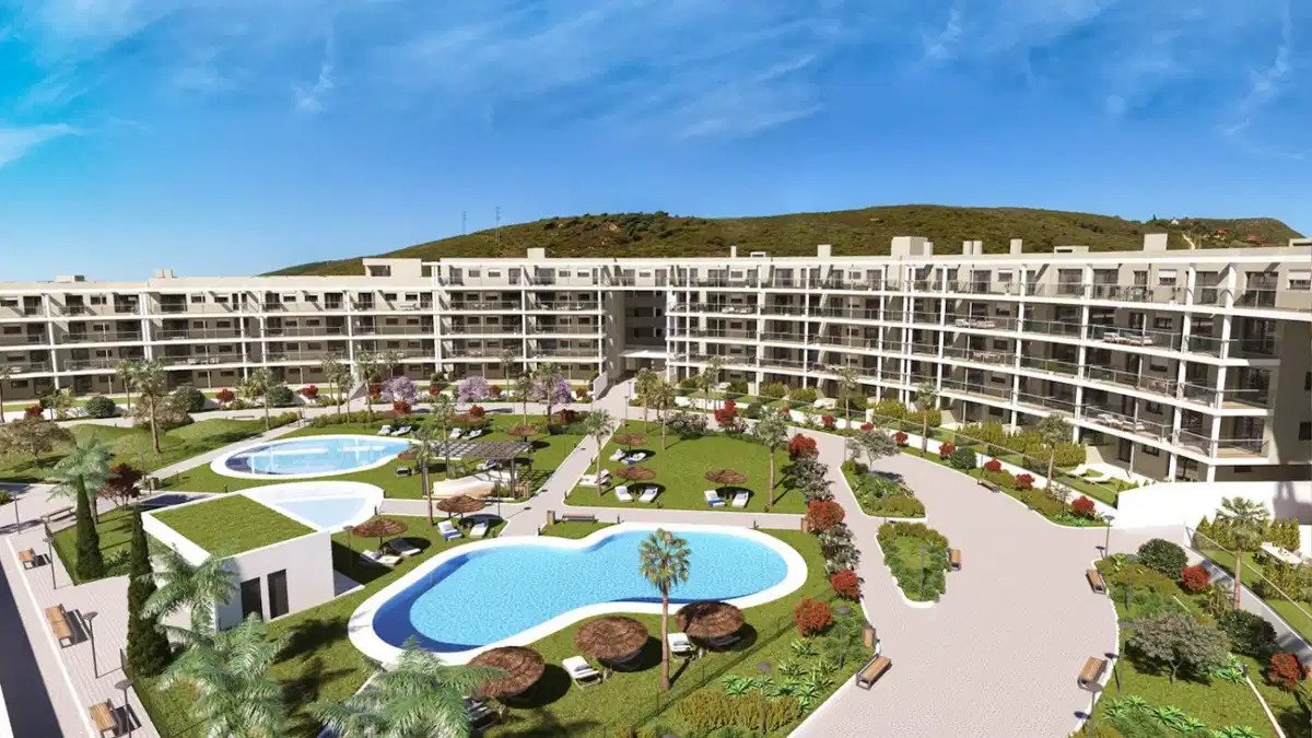 3-Zimmer, 2-Bad Penthouse mit Meerblick und Gemeinschaftsgärten in Manilva