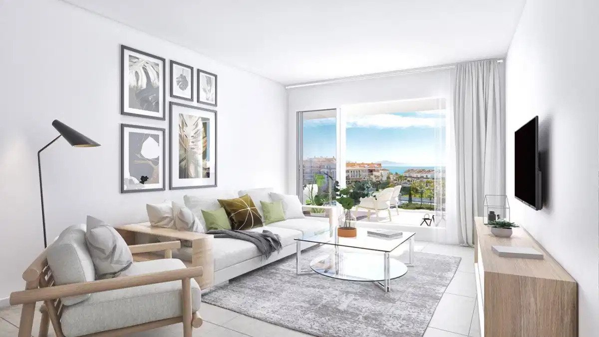3-Zimmer, 2-Bad Penthouse mit Meerblick und Gemeinschaftsgärten in Manilva