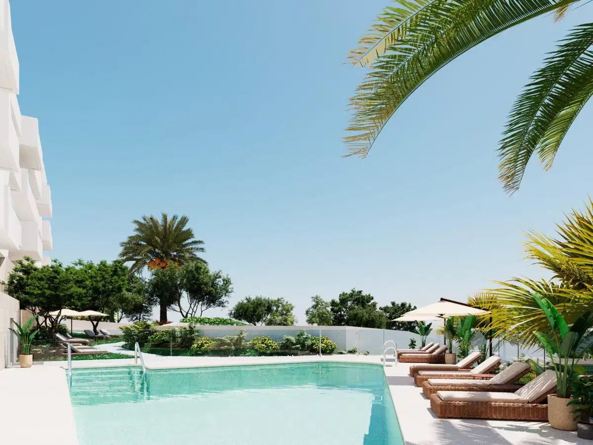 2-Zimmer, 2-Bad modernes Apartment in Mijas Golf mit Premium-Gemeinschaftseinrichtungen