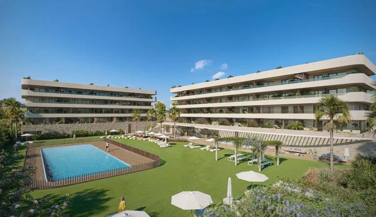 2-Zimmer, 2-Bad Boutique Luxuswohnungen in Los Pacos, Fuengirola mit Premium-Annehmlichkeiten
