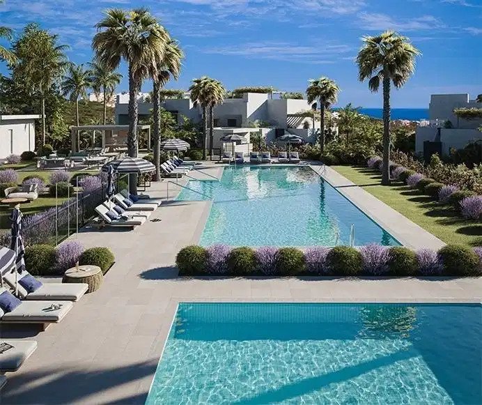 3-Zimmer, 2-Bad Erdgeschosswohnung mit Meerblick und Resort-ähnlichen Annehmlichkeiten in Doña Julia Golf, Casares Costa