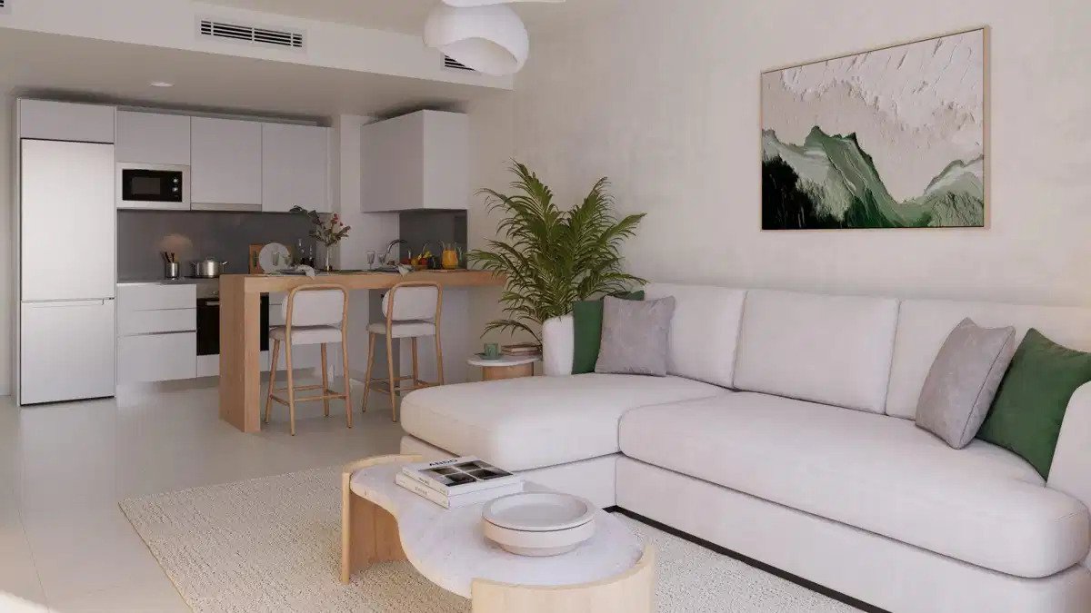 2-Zimmer, 2-Bad Modern Apartments mit Meerblick in Benalmádena Pueblo