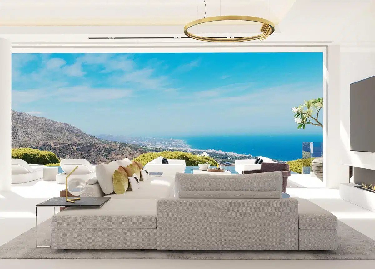 4-Zimmer, 4-Bad Villa mit Panoramablick auf das Meer in Real de La Quinta