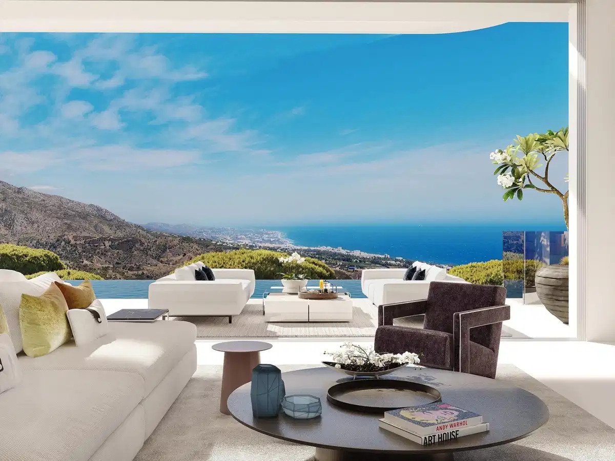 4-Zimmer, 4-Bad Villa mit Panoramablick auf das Meer in Real de La Quinta
