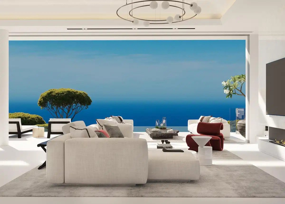 4-Zimmer, 4-Bad Villa mit Panoramablick auf das Meer in Real de La Quinta