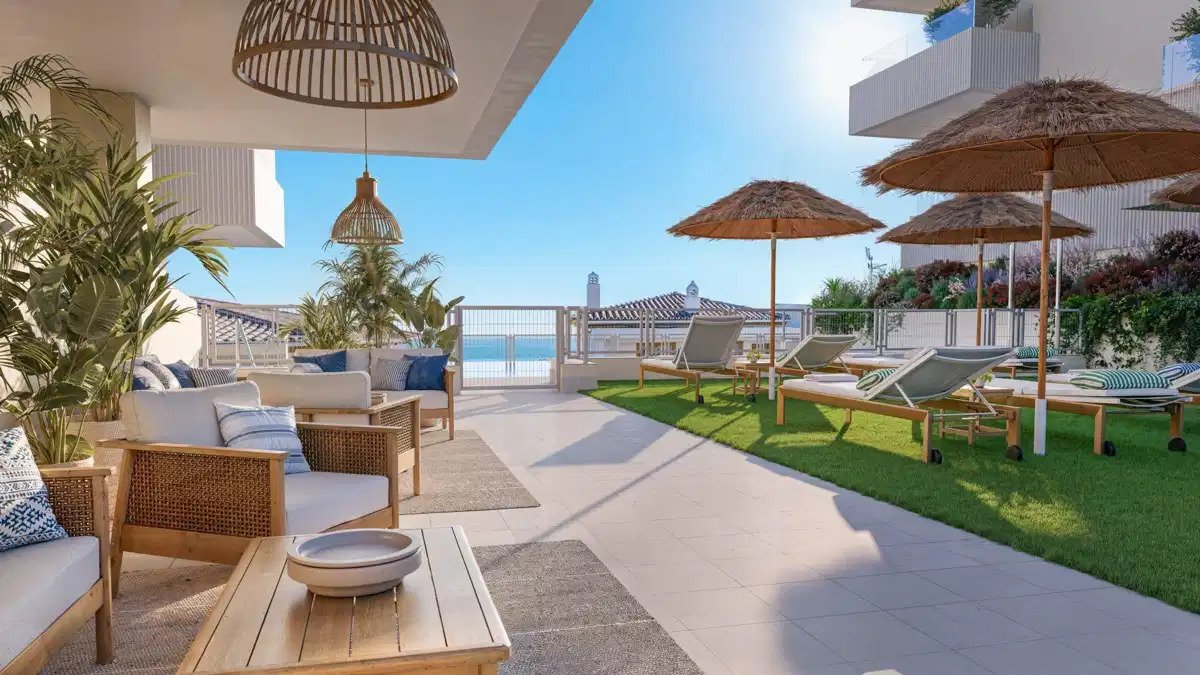 3-Zimmer, 2-Bad Contemporary Apartments in Benalmádena Pueblo, Costa del Sol