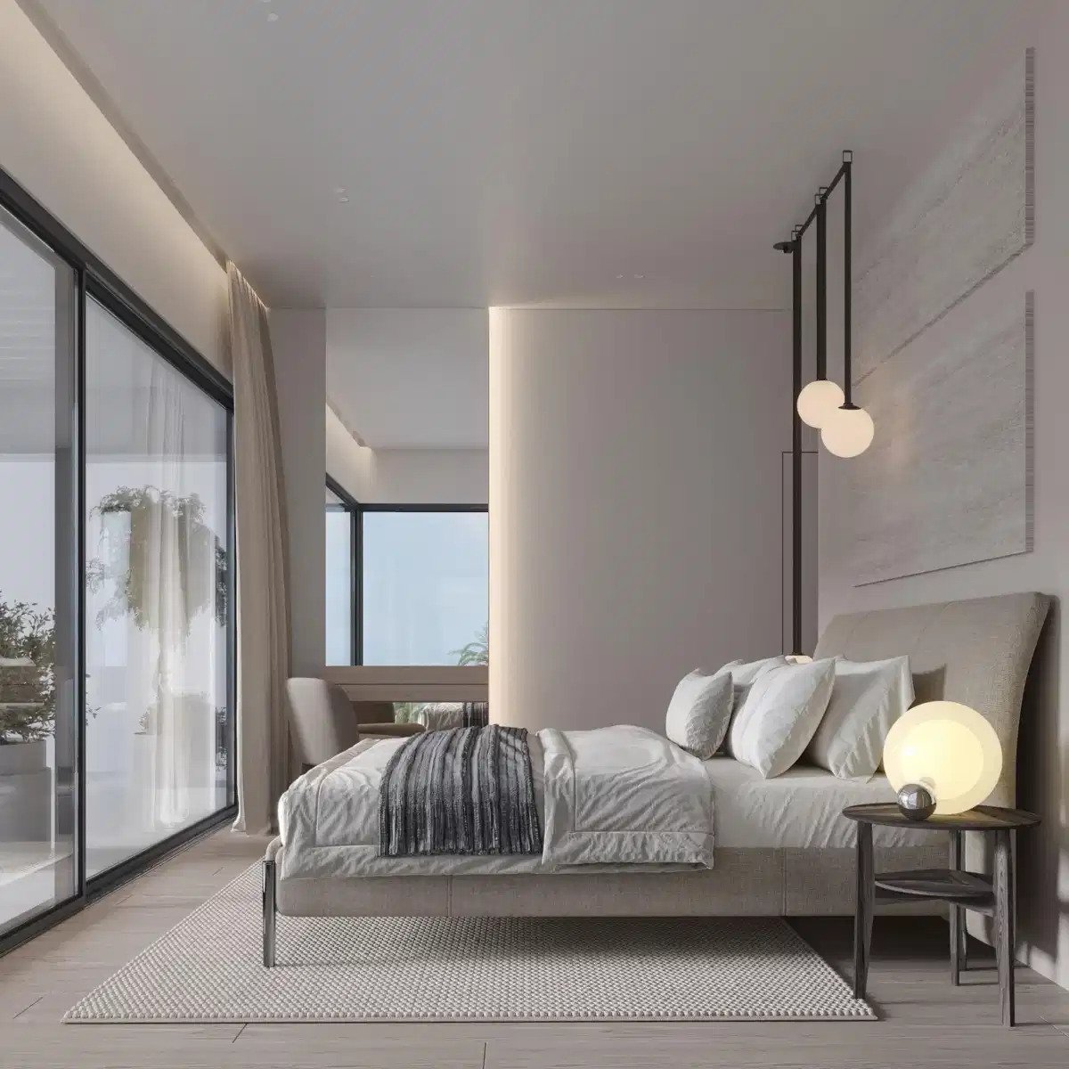 4-Zimmer, 4-Badezimmer moderne Villen nur 200 m vom Meer in Calahonda