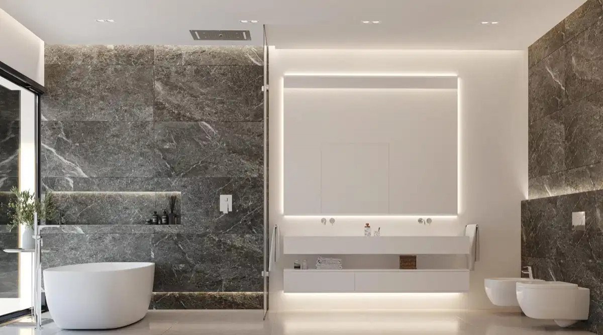 4-Zimmer, 4-Badezimmer moderne Villen nur 200 m vom Meer in Calahonda
