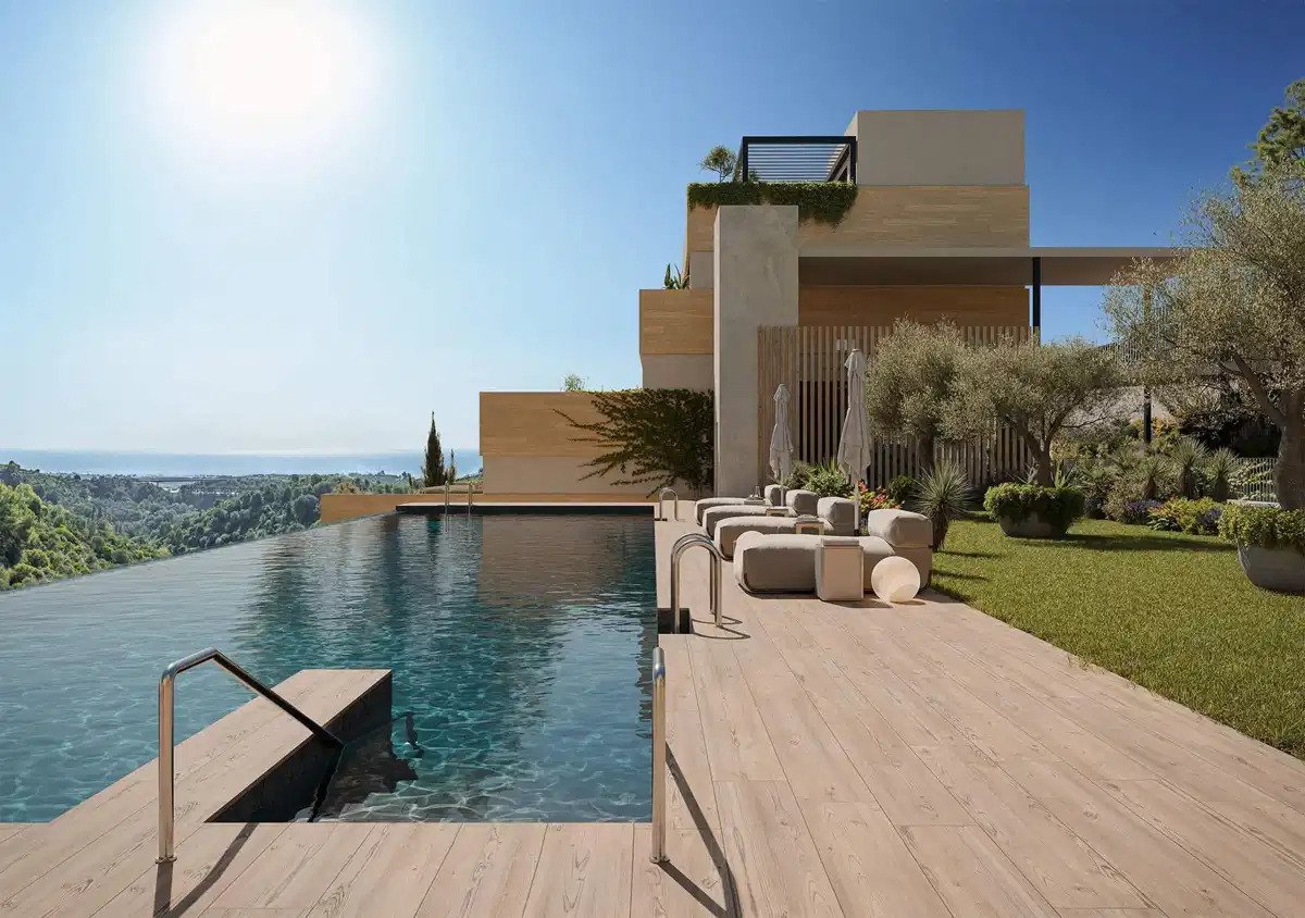 3-Zimmer, 3-Bad Penthouse mit Panoramablick auf das Mittelmeer in Marbella