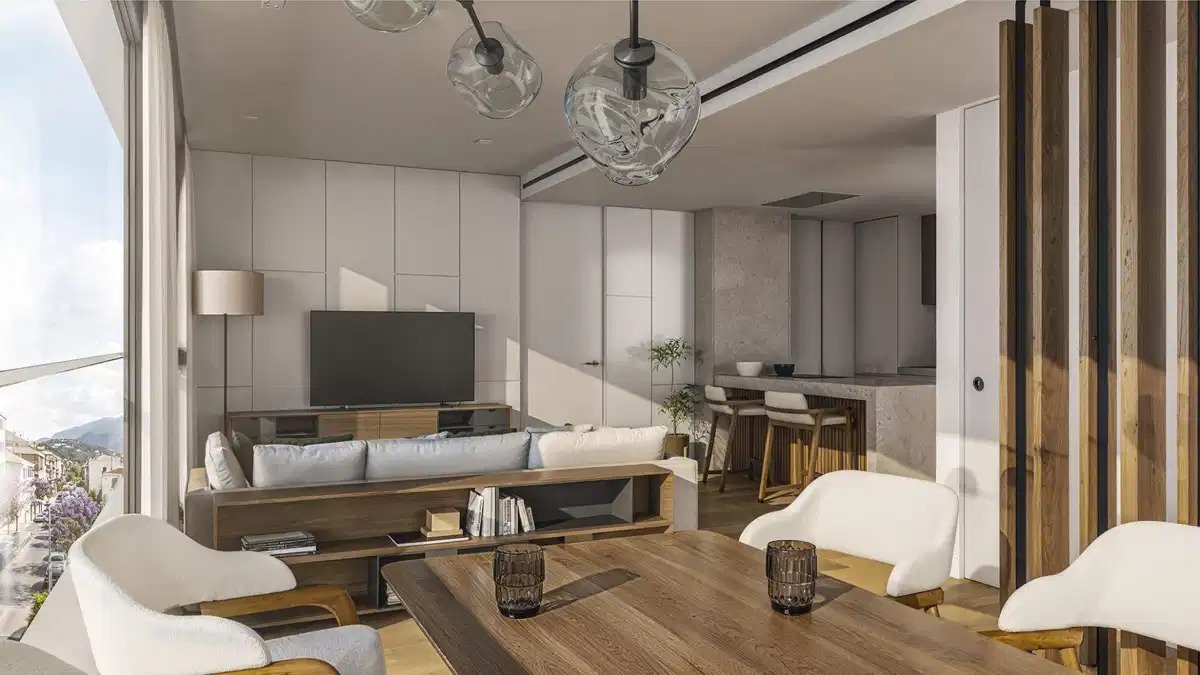 2-Zimmer, 2-Bad Boutique-Apartments im Zentrum von Estepona