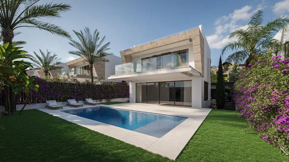 5-Schlafzimmer, 6-Badezimmer exklusive Neubauvillen in Estepona neben El Campanario Golf
