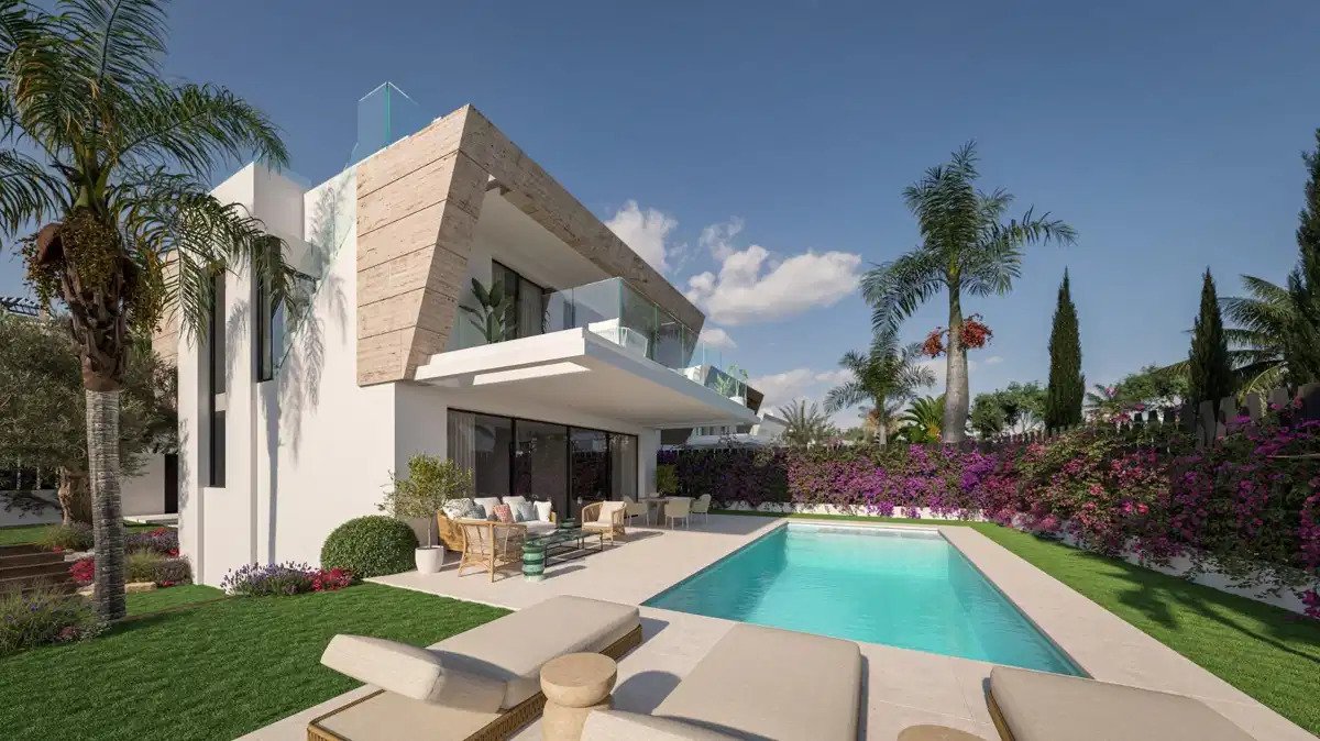 5-Schlafzimmer, 6-Badezimmer exklusive Neubauvillen in Estepona neben El Campanario Golf