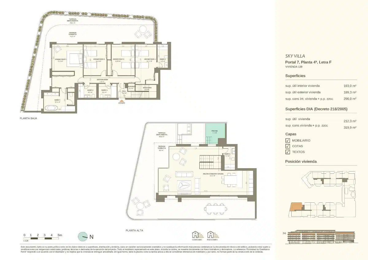 4-Zimmer, 5-Bad Penthouse mit Resort-Style-Annehmlichkeiten in Marbella West