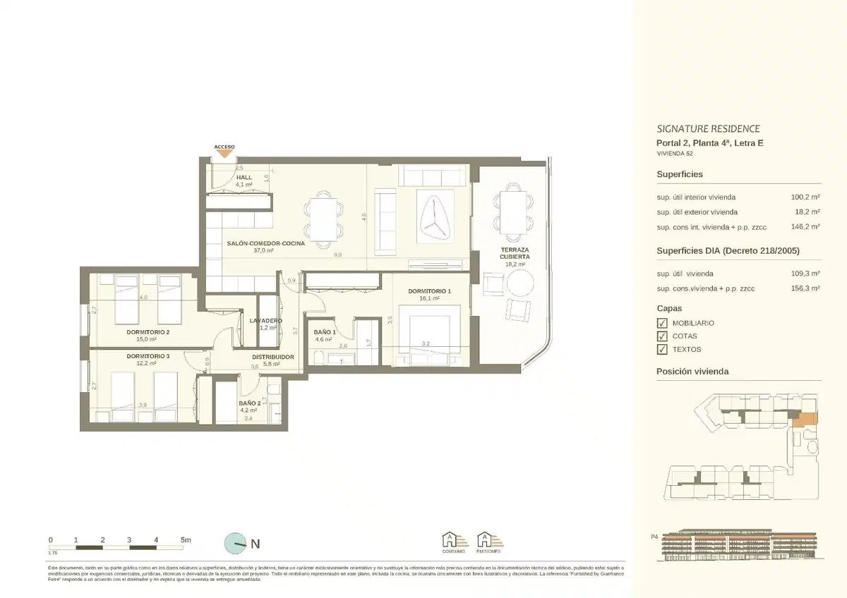 3-Zimmer, 2-Bad Penthouse mit Resort-Style-Annehmlichkeiten in Marbella West