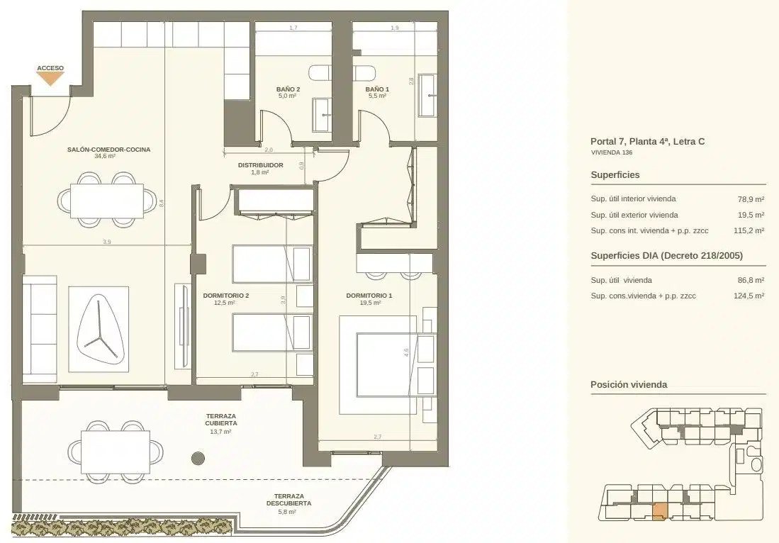 2-Zimmer, 2-Bad Penthouse mit Resort-Annehmlichkeiten in Marbella West