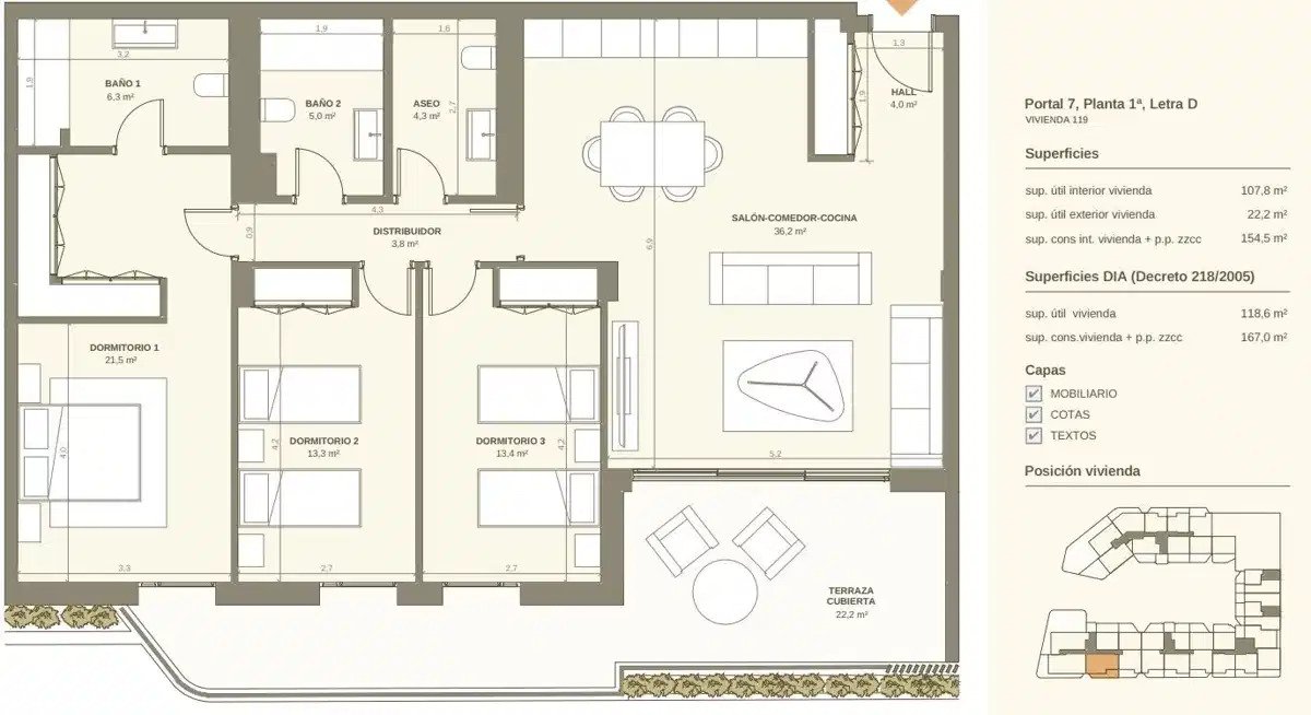 3-Zimmer, 2-Bad Luxus-Neubauwohnung mit Resort-Annehmlichkeiten in Marbella West