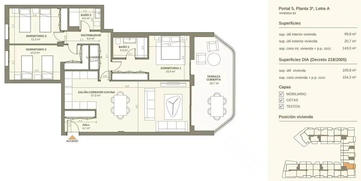 3-Zimmer, 2-Bad Luxus-Neubauwohnung mit Resort-Annehmlichkeiten in Marbella West