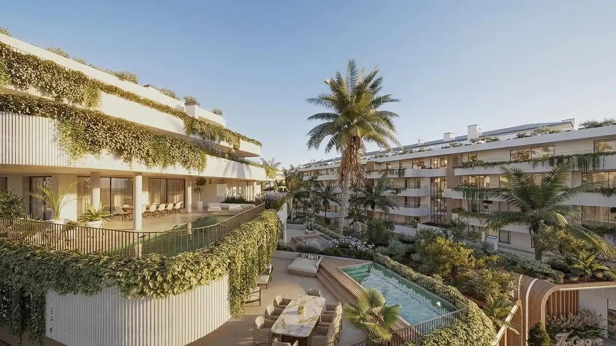 2-Zimmer, 2-Bad Luxus-Neubauwohnung mit Resort-ähnlichen Annehmlichkeiten in Marbella West