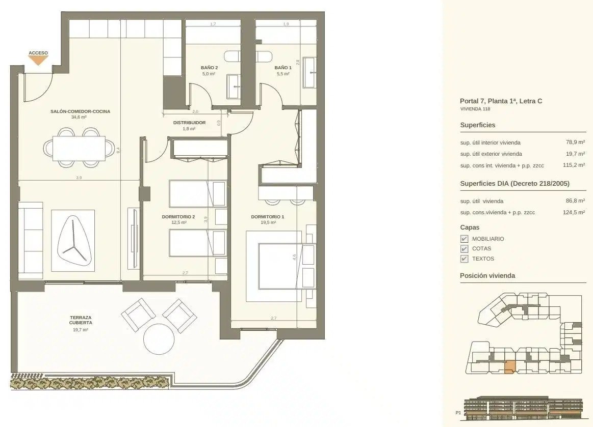 2-Zimmer, 2-Bad Luxus-Neubauwohnung mit Resort-ähnlichen Annehmlichkeiten in Marbella West