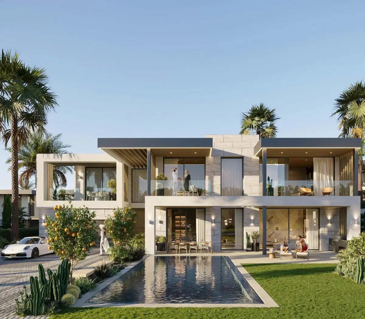 4-Schlafzimmer, 4-Badezimmer Luxusvillen in Bel-Air, Marbella mit privatem Pool und Smart-Home-Funktionen
